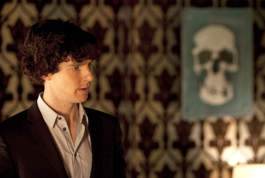 Sherlock (played by Benedict Cumberbatch)